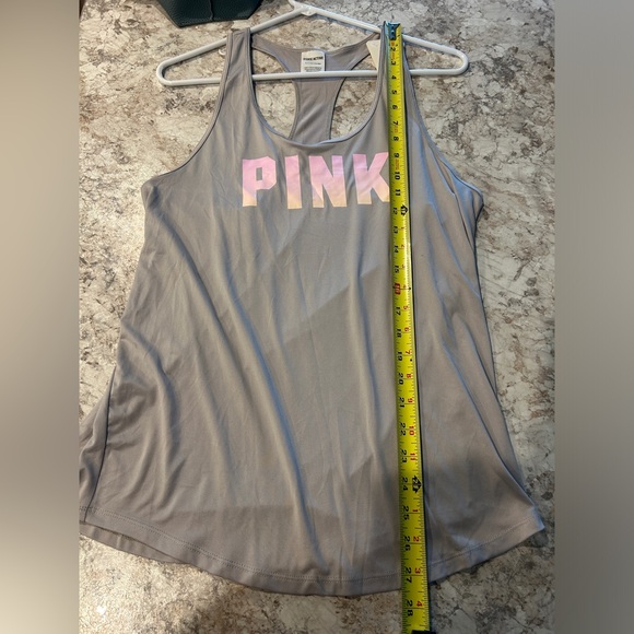 VS PINK Ombre Tank Top Gray Small NWT - Picture 5 of 10